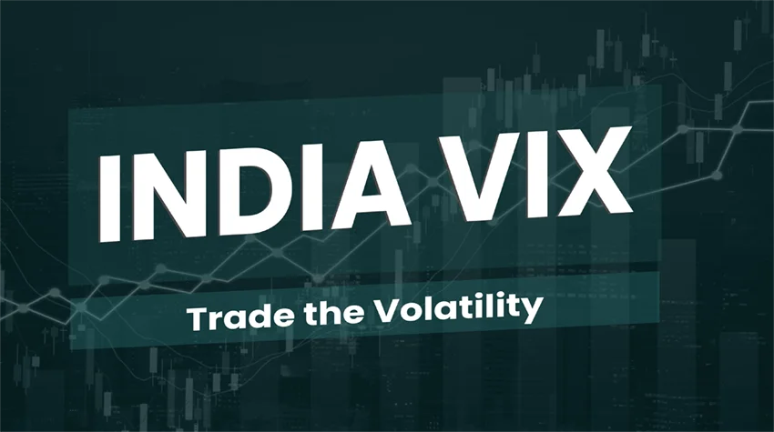 Stockstrail banner explaining India VIX, India's stock market volatility index