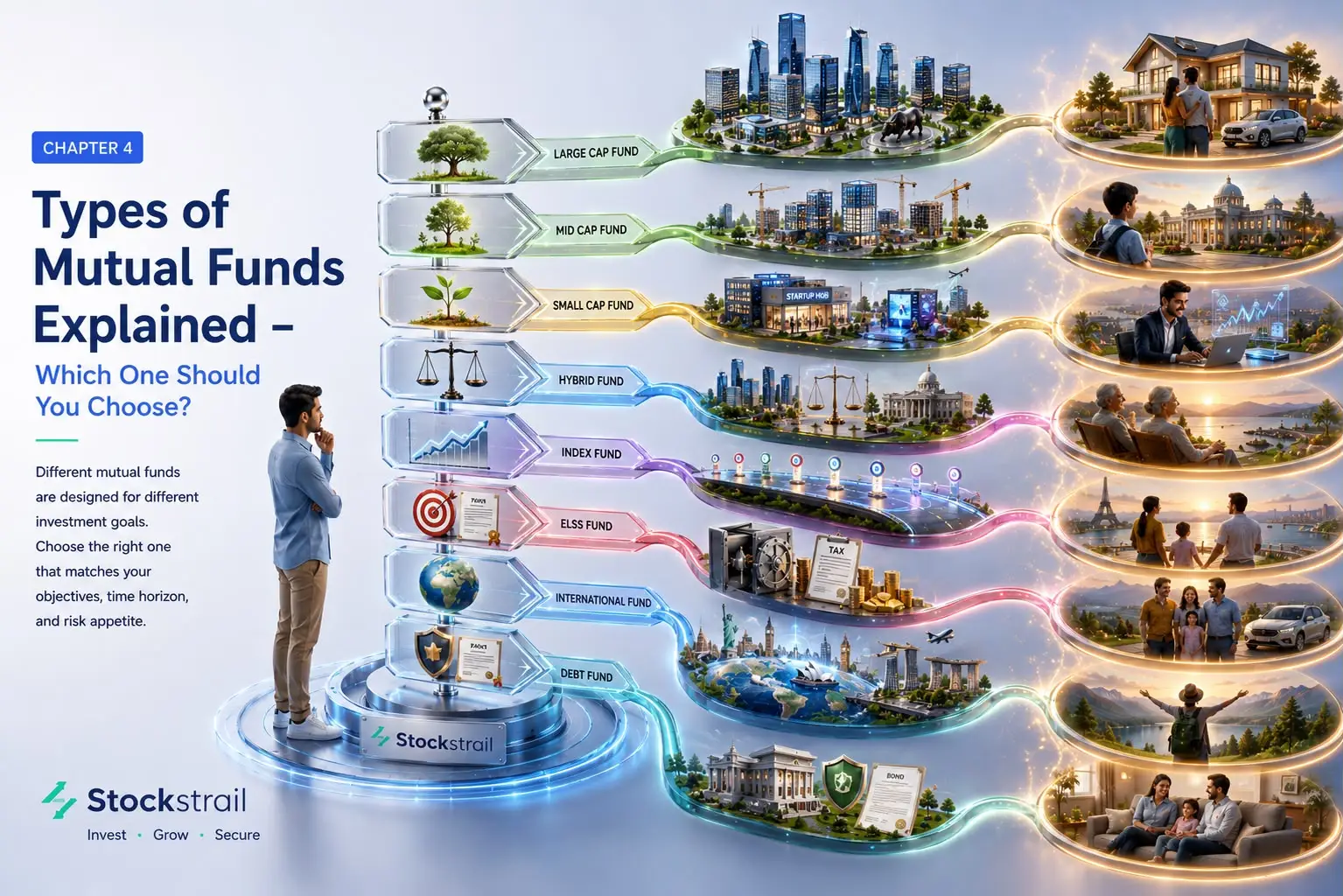Chapter 4 Types of Mutual Funds in India Explained (2026 Guide) | Stockstrail